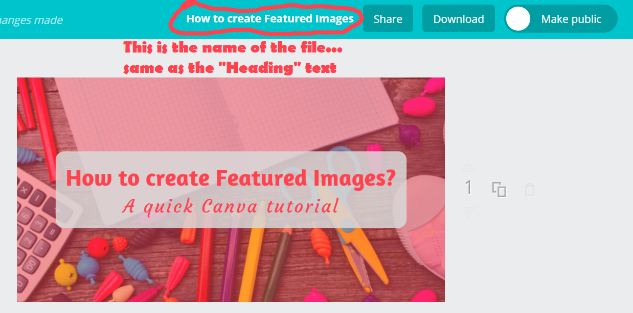 Create Featured Images - Step 11