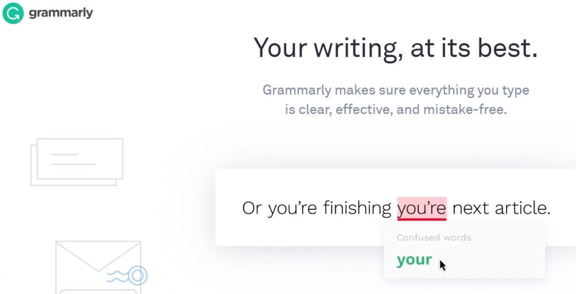 Grammarly - tools used in content writing